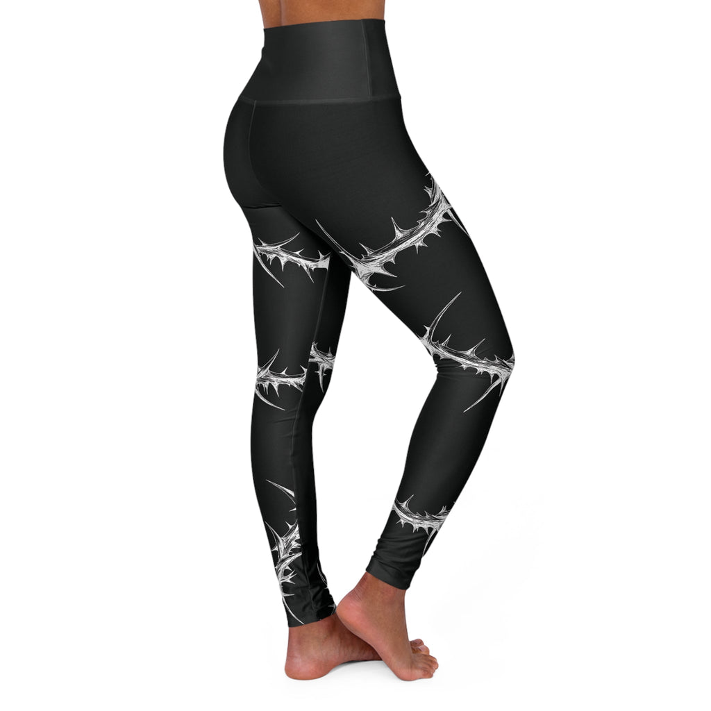 Spina Noctis High Waisted Yoga Leggings