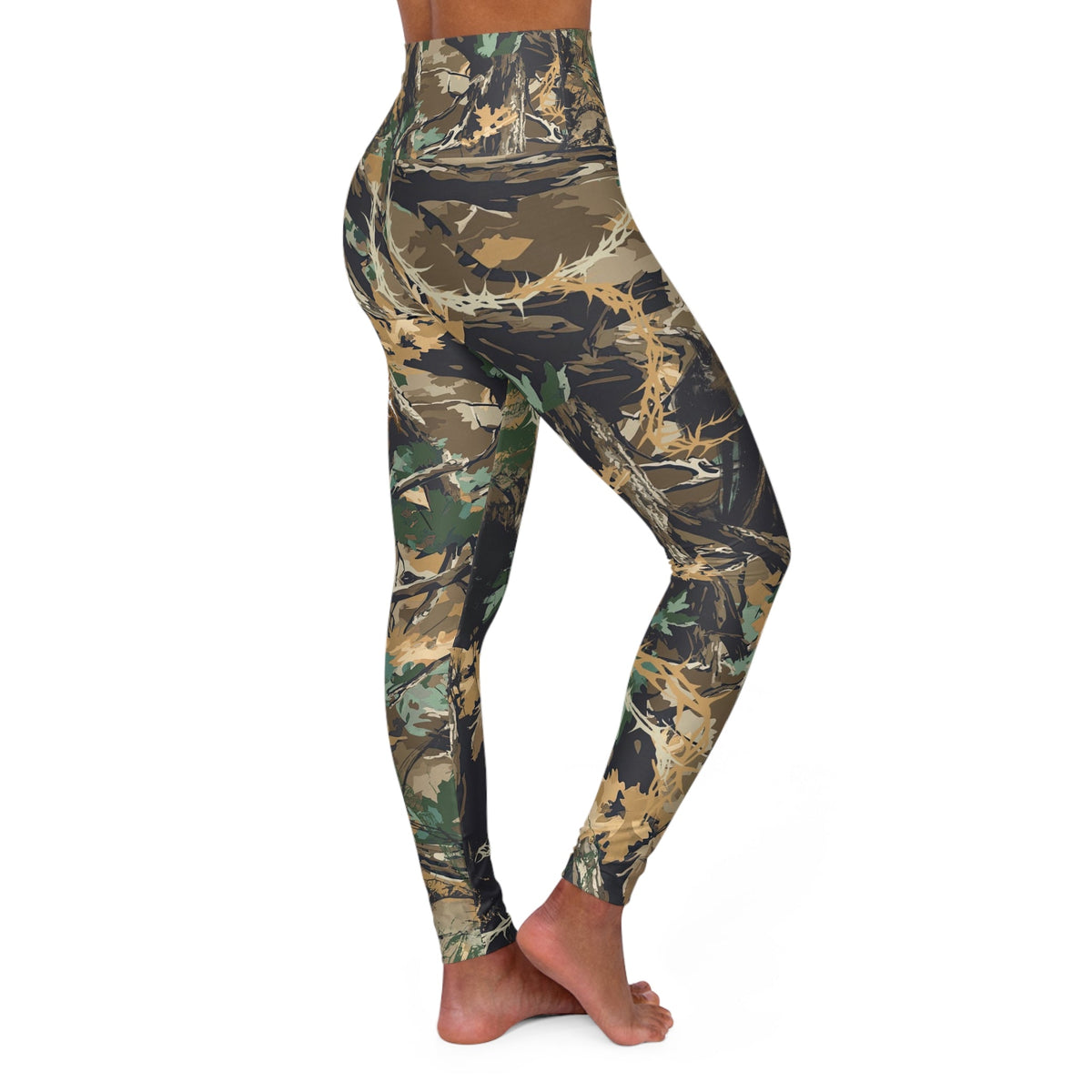 Mayhem Camo High Waisted Yoga Leggings