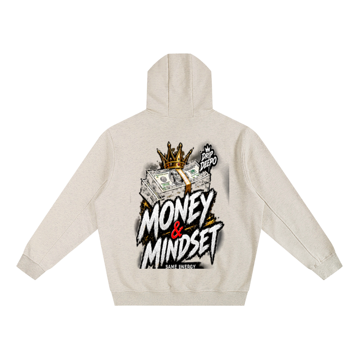 Fleeced High Neck Hoodie