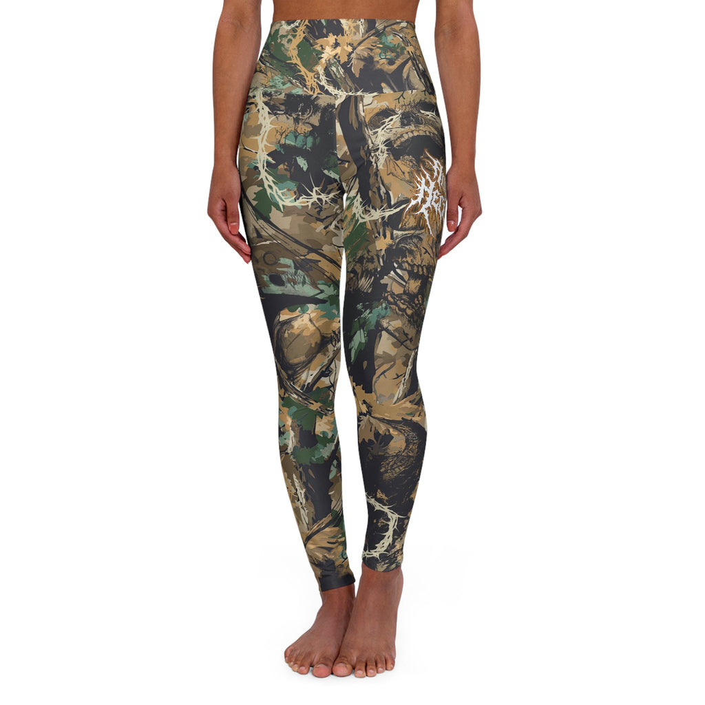Mayhem Camo High Waisted Yoga Leggings