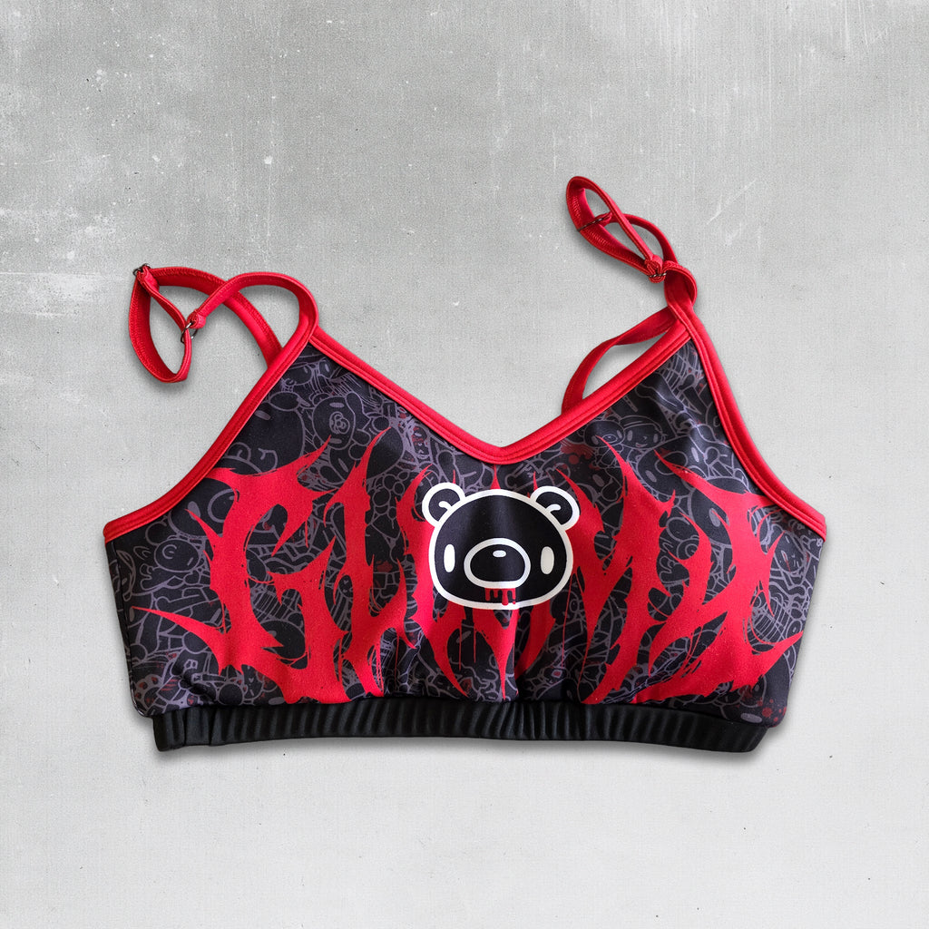 Blood Drip Fitness Sports Bra