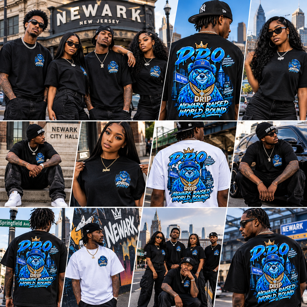 Newark World Bound-Essential Cotton T-Shirt