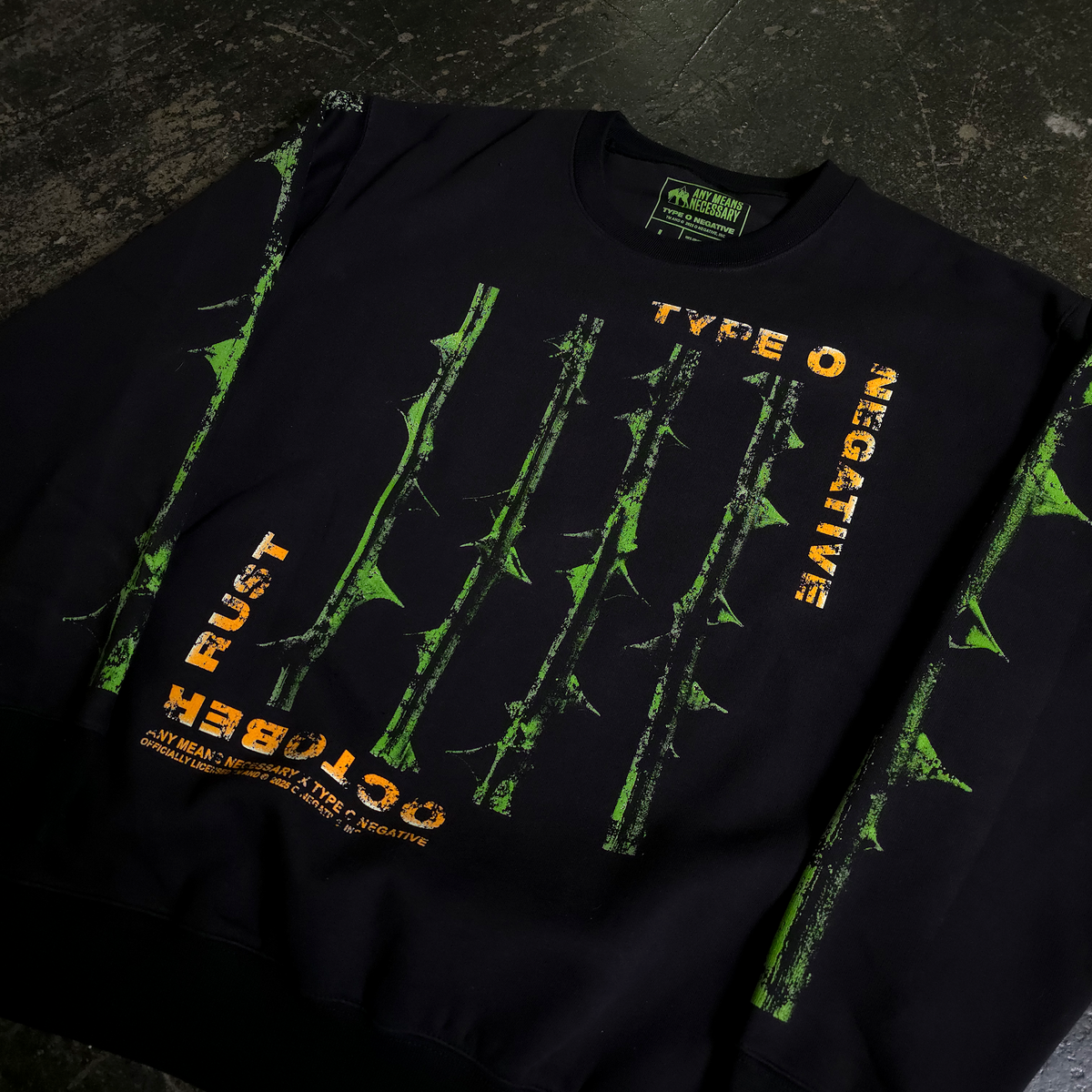 October Rust Crewneck Sweatshirt