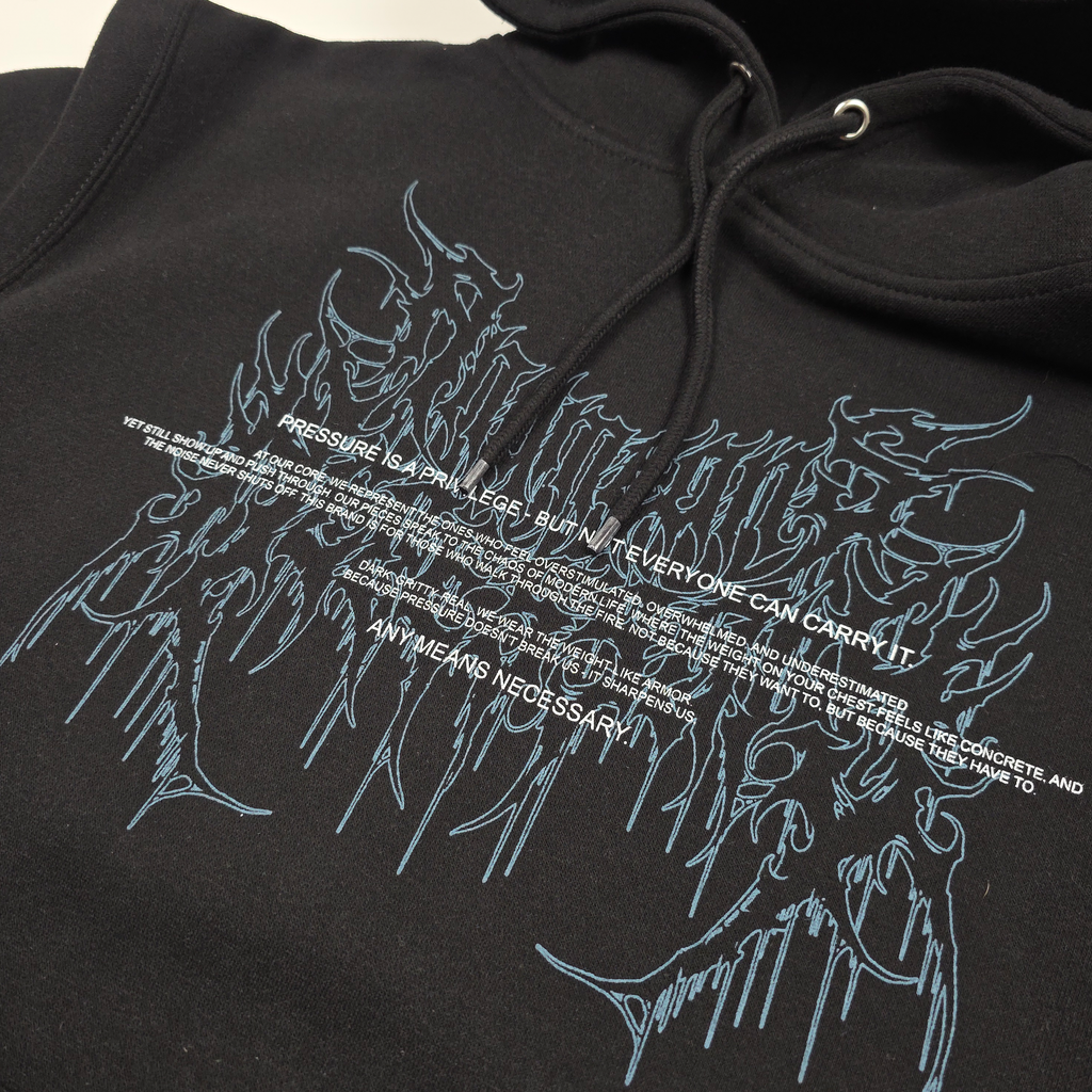 Pressure Pullover Hoodie Black