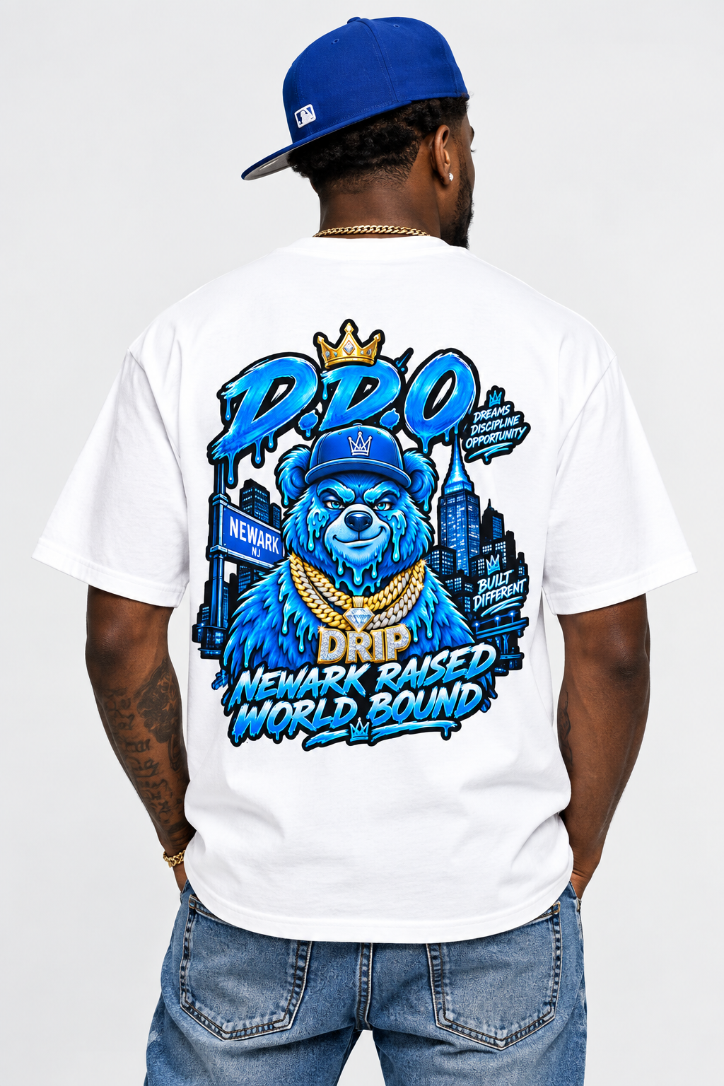 Newark World Bound-Essential Cotton T-Shirt