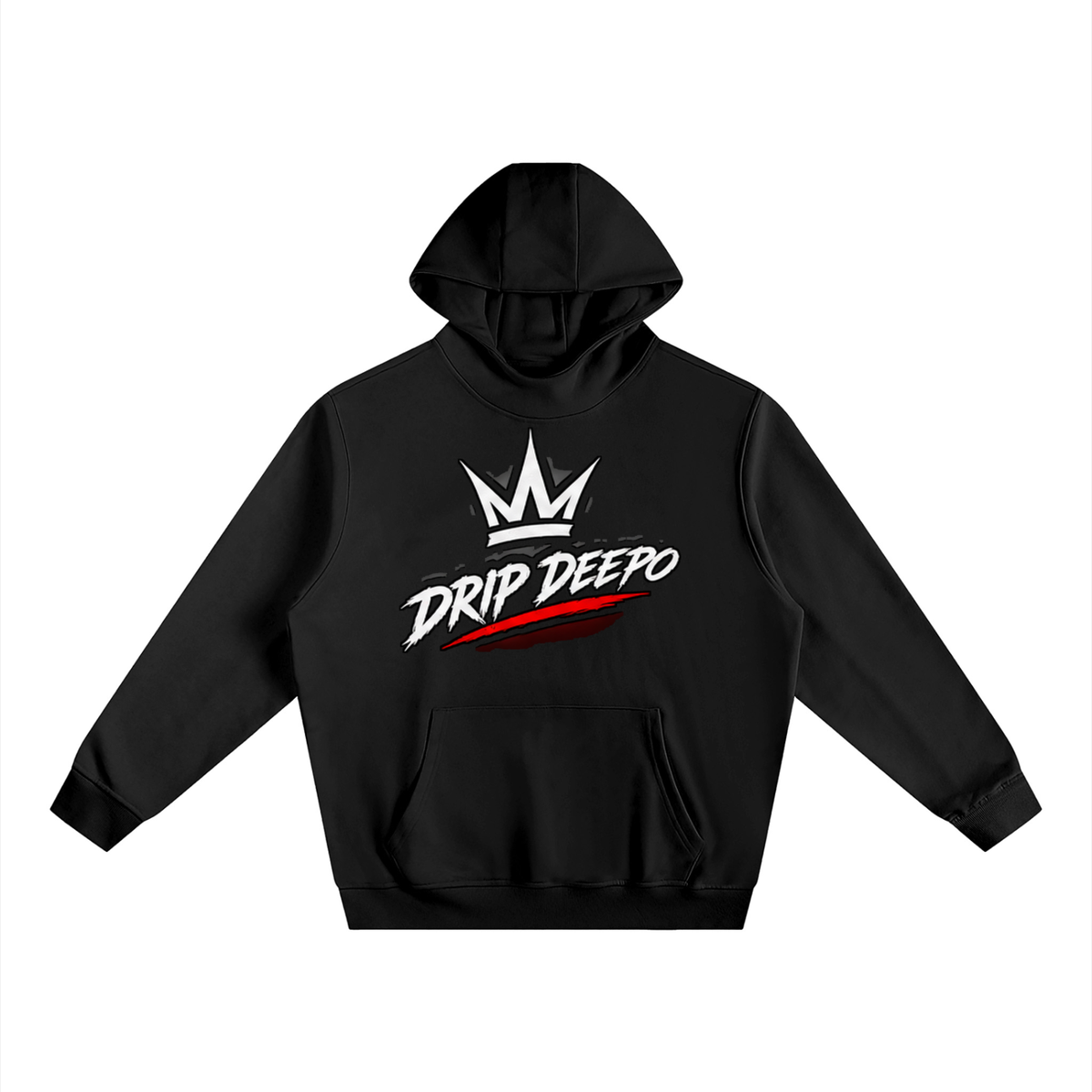 Fleeced High Neck Hoodie