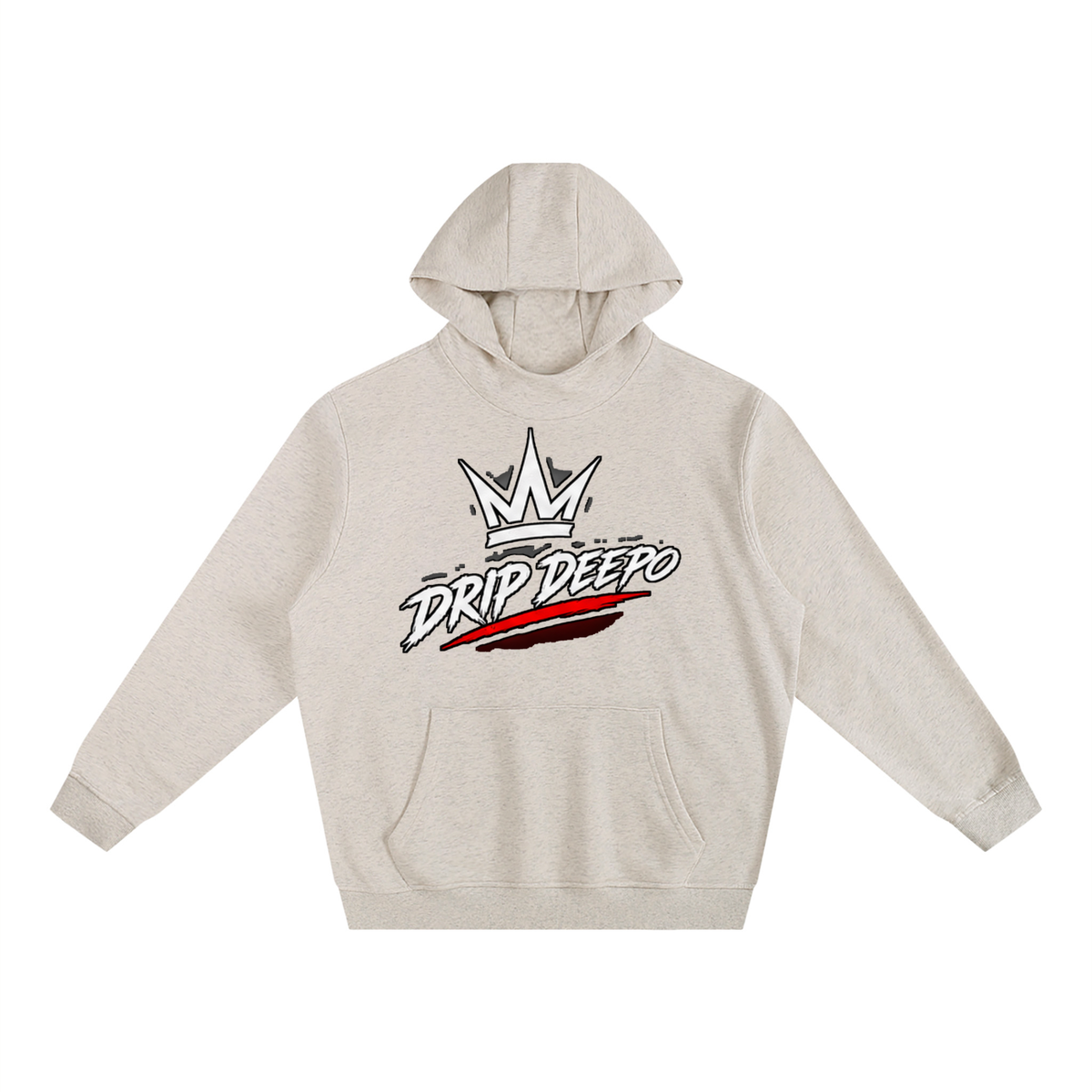 Fleeced High Neck Hoodie